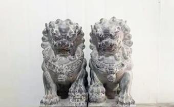 店鋪門口小獅子什么講究