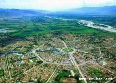 全中國(guó)風(fēng)水最好的地方,八卦城特克斯縣