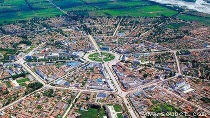 全中國風(fēng)水最好的地方,八卦城特克斯縣