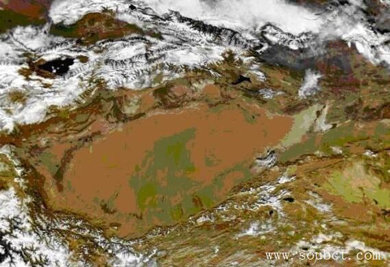 中國最高的盆地,柴達(dá)木盆地平均海拔3000米