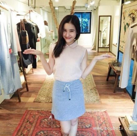 泰國最美女星Min美艷脫俗,校園接戲