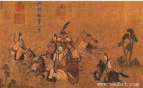 中國十大名畫,故宮博物院十大傳世名畫