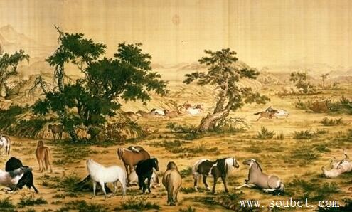 中國十大名畫,故宮博物院十大傳世名畫