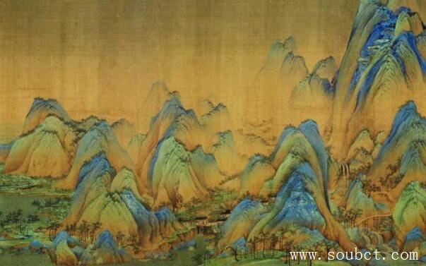 中國十大名畫,故宮博物院十大傳世名畫