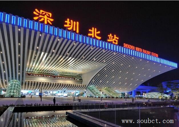 亞洲最大火車站，廣州新站相當(dāng)于30個(gè)天安門廣場