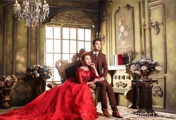 90后最潮婚紗照，歐美宮廷風(fēng)時尚大氣
