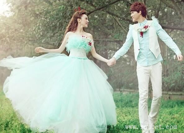 90后最潮婚紗照，歐美宮廷風(fēng)時尚大氣