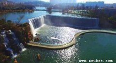 昆明人工瀑布,昆明北市區瀑布公園