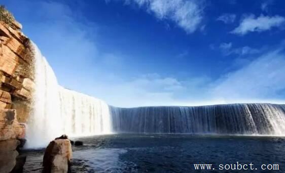 昆明人工瀑布，昆明北市區瀑布公園