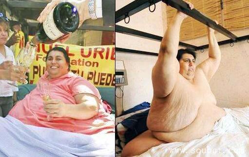 世界上最胖的男人成為減重最多的人