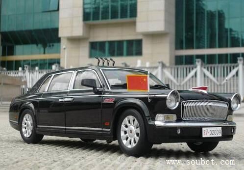 中國最貴的車，國產(chǎn)紅旗CA7600J防彈檢閱車