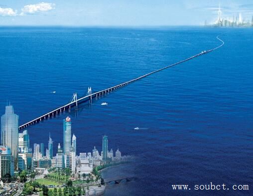 世界最長的十座跨海大橋:港珠澳大橋全長55公里