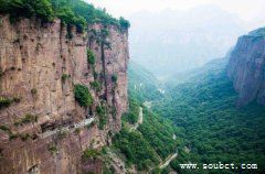 中國十大最美公路，河南郭亮掛壁公路震撼人心