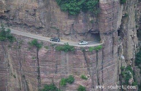 中國十大最美公路，河南郭亮掛壁公路震撼人心