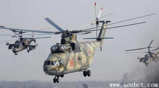世界上最大的直升機,米-26直升機承載力高達20噸