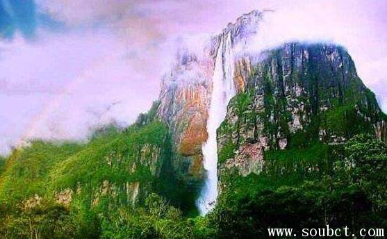 世界上最高的瀑布，安赫爾瀑布落差高達979米