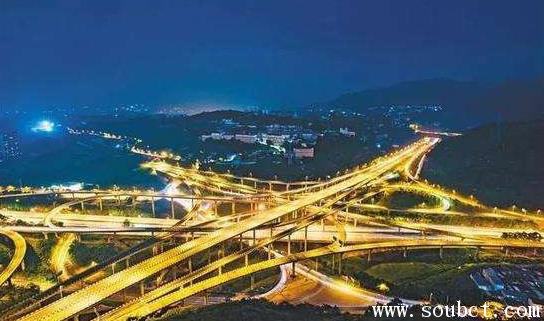 重慶最牛立交橋,黃桷灣立交橋竟然有5層