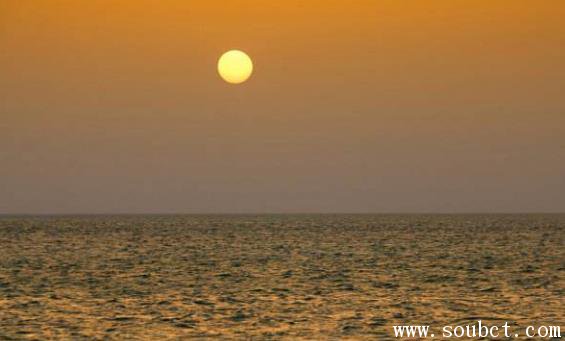 世界上鹽度最高的海，紅海含鹽度可達4.1%-4.2%