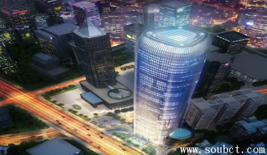 貴州最高的樓，亨特國際金融中心高260米(共56層)