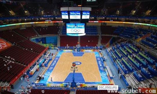 萬事達中心,中國最大的籃球館