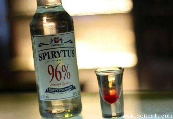 波蘭精餾伏特加，世界上酒精度最高的酒