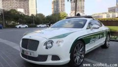 賓利歐陸gt時速，世界上最豪華的警車