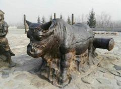 黃河鐵牛在哪里,黃河鐵牛為什么不生銹