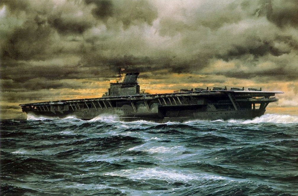 信濃號航空母艦排水量巨大,為什么最終在港口沉了