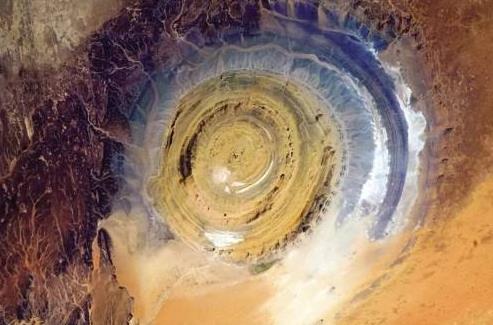 世界上最震撼的地質奇觀,撒哈拉之眼