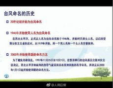 海馬臺風(fēng)為什么被除名