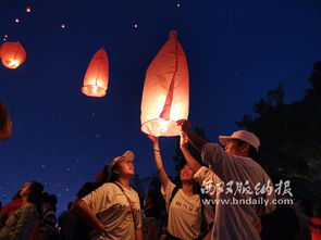 萬人放孔明燈在哪