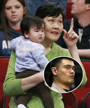 姚明的女兒有多高