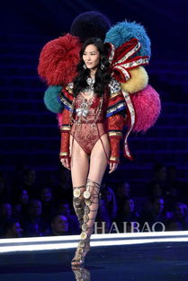 劉雯維密秀有翅膀嗎