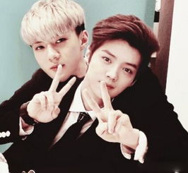 鹿晗與吳世勛什么關系