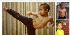 模仿李小龍的小孩是誰