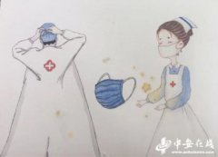 男的白衣天使怎么畫