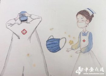 男的白衣天使怎么畫