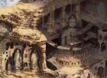 血渭一號大墓靈異事件，當地人把這個看成了九層妖塔