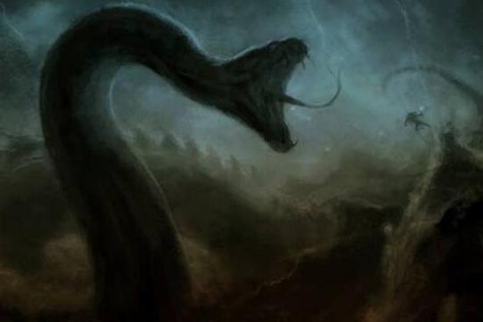 太平洋底驚現百米巨蟒,卷起小船把人一口吞入腹中(圖文)