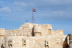 埃及亞歷山大燈塔遺址圖片,為何稱為世界七大奇跡之一