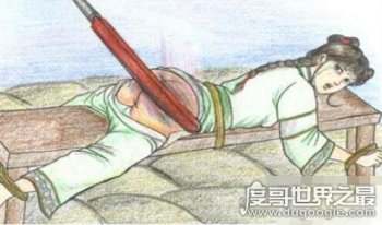 古代打板子是中國五刑之一，光屁股受杖刑不死也殘廢(視頻)