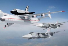 世界上最大的飛機(jī)，安-225運(yùn)輸機(jī)(用來運(yùn)火車和飛船)