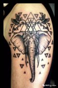 大象紋身的含義和忌諱