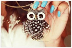 貓頭鷹飾品的寓意