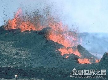 夏威夷島上最大的火山，冒納羅亞火山200年噴發(fā)過(guò)35次