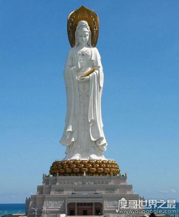 世界上最大的觀音像，高108米的三亞南海觀音佛像