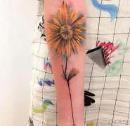 向日葵紋身禁忌