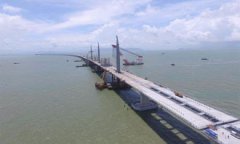 世界上最長的跨海大橋，是港珠澳大橋、日戶大橋、美國切薩皮克灣大橋