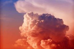 云的形成過程,水汽含量在大氣中產生變化而呈現出各種形態