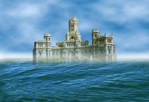 海市蜃樓形成的原因，是光的反射與全反射形成的自然現象